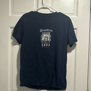 Teal Aeropostale size small Brooklyn T-shirt